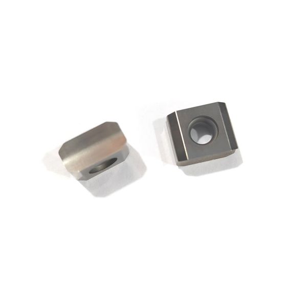 PVD Coated LNEX121006 Tungsten Carbide Inserts Impact Shock Resistant For Steel Processing