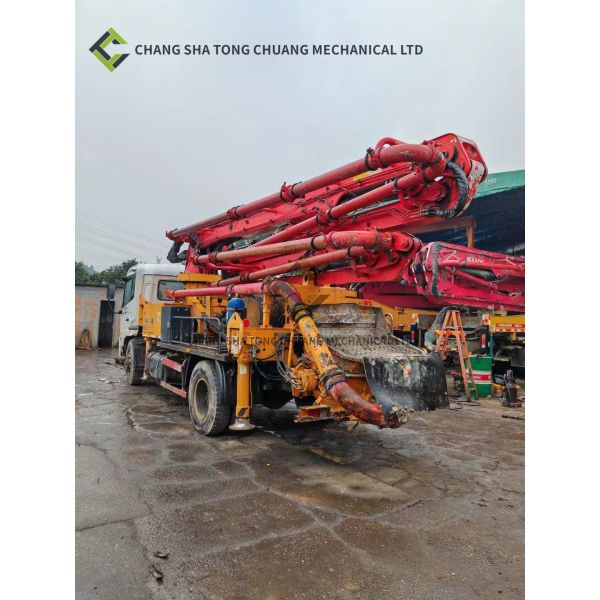 2015 Sany Heavy Industry SYM5165THBDD 25V8 Used Concrete Pump Truck 25 Meter