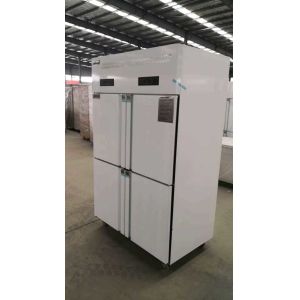 Four Door Stainless Steel Freezers 220V 32 Cubic Foot
