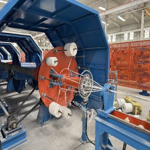 China Cable and Wire Pulling Equipment Bow Cable 1250/1+4 Arch Type Cabling Machine on sale