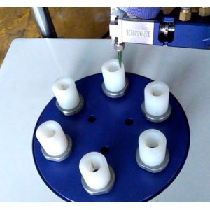 Custom Glue Dispenser LED Bulb Repeatability High Precision