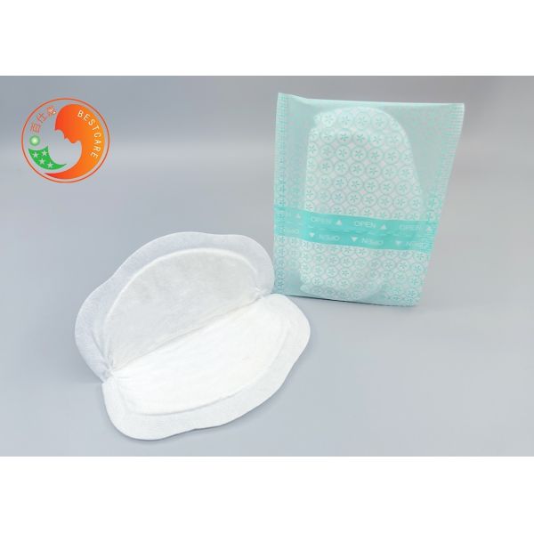 Buy Nature Bamboo Disposable Breast Pads Antibacterial Anti Fungal Biodegradable Resource at wholesale prices