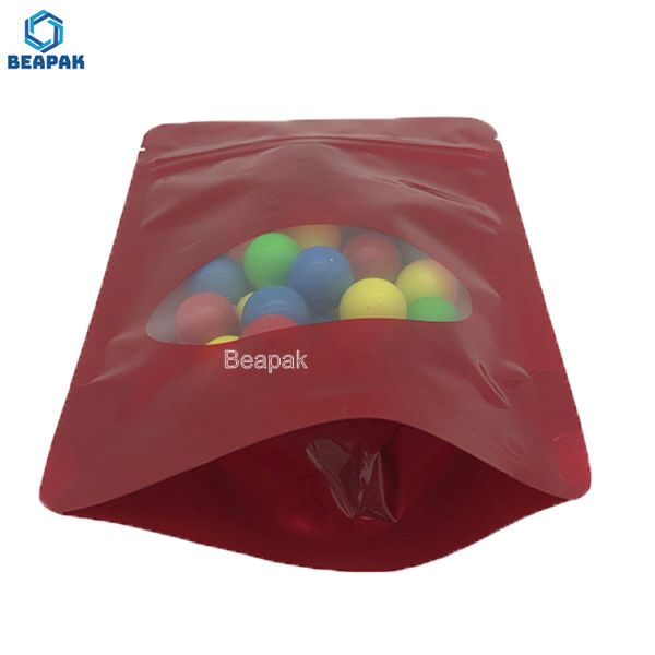 Buy Foil Lined 120 Microns Stock Packaging Bags With Clear Window at wholesale prices