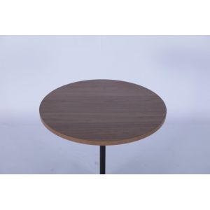 Solid Wood Creative Round Side Table Balcony Small Coffee Table