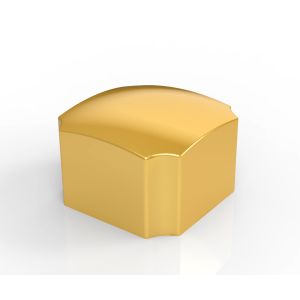 Deluxe Custom Design Perfume Bottle Cover LOGO Available Zinc Alloy