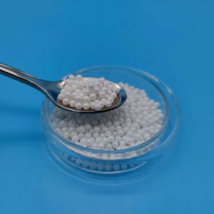 Quality Electric Melting Ceramic Shot Peening Media 0.8mm Zirconia Pellets for sale
