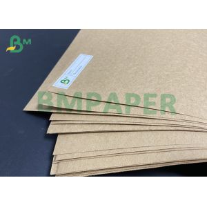 126gsm 135gsm Brown Kraft Paper virgin wood pulp PE Laminated 8g 10g