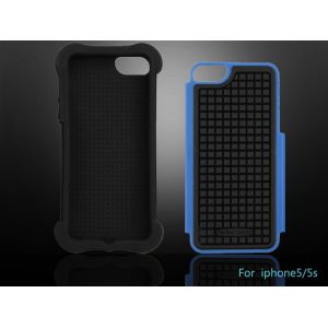 Iphone5/5S PC ,silicon 2in1 design case