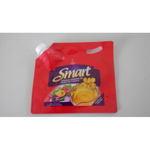 Buy 4.5L Large Red Spout Pouch Packaging at wholesale prices