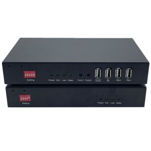 Quality 4k hdmi &amp; usb kvm over fiber optic extender kit for sale