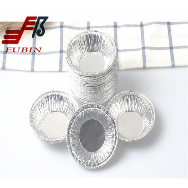 Buy Round Aluminium Foil Baking Tray Reusable For Fruit Towers at wholesale prices