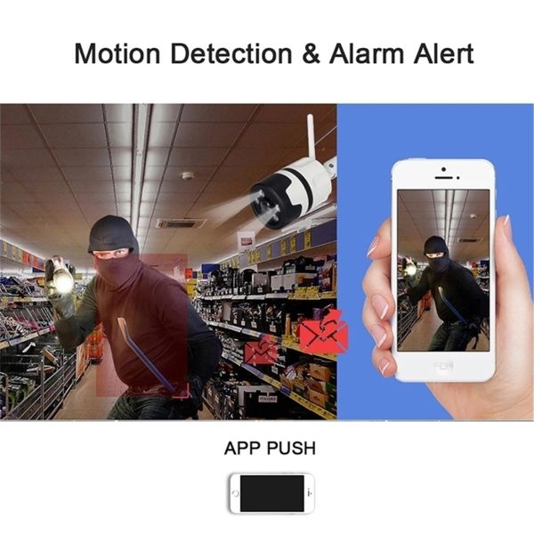 Outdoor Bullet Wi-Fi Weatherproof Camera, Joyfa Security(JY-B02-2MP)