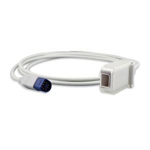 8 Pin Nellcor Spo2 Extension Cable Medical Spo2 Sensor Cable With Philips HP