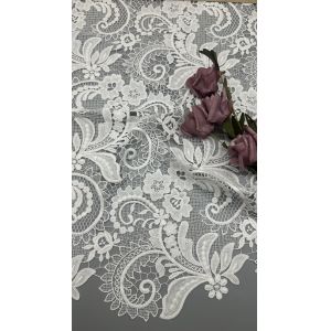 China Luxary Embroidered Lace Fabric Good Quality Floral Beauty Dresses on sale