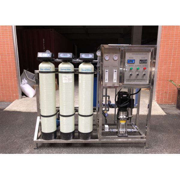 High Efficiency 250LPH RO Water Treatment Plant Commercial / Industrial