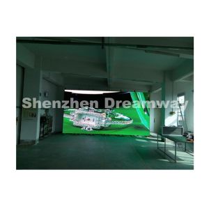 Black Outdoor LED Display P10 RGB with 5.76m x 2.88 m Steel Cabinet