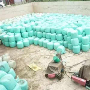 Stretch Film Silage Wrapping Machine 15kw Alfalfa Grass Baler Machine