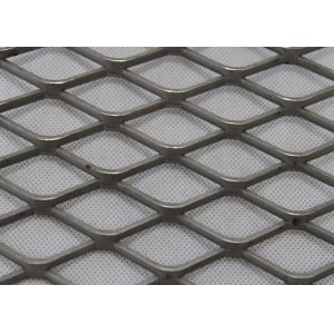 Galvanized Expanded Diamond Metal Sheet 2.0mm-6.0mm Thickness