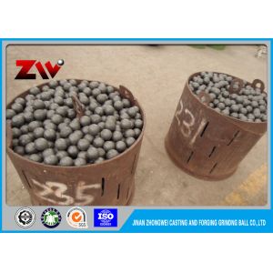 Cement plants use high chrome cast Iron balls for ball mill / Chemical Industry