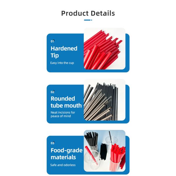 Wholesale Disposable Biodegradables Bagasse Drinking Straws For Party