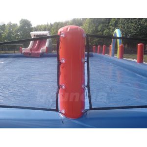 Durable Inflatable Water Park Slides With Big Pool For Beach Or Hotel