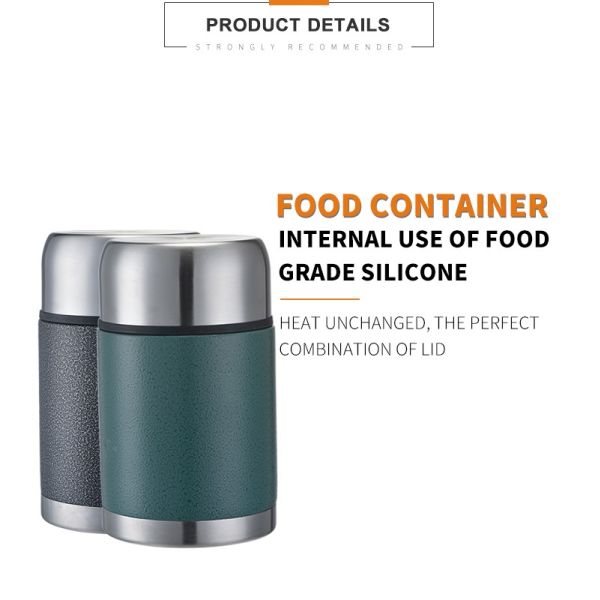 new product ideas Stainless Steel Double Wall Vacuum Insulated Food Jar Thermos Food stew pot