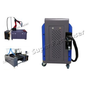 600W/H 100W Metal Surface Laser Rust Descaling Machine