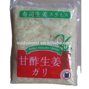 Vinegar Process Japanese White Pink Pickled Sushi Ginger for Open Air Cultivatio