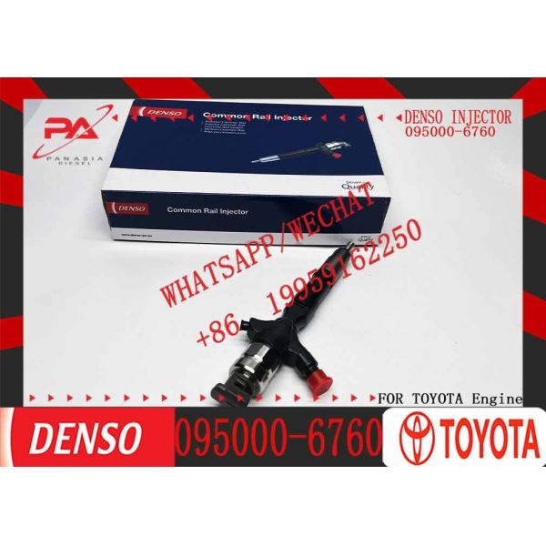 Diesel Common Rail Fuel Injector 095000-7030 095000-7031 095000-6760 095000-6761 23670-39185 23670-39186 23670-30140