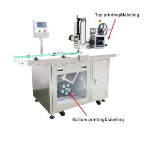 Provided Video Outgoing-Inspection Automatic Top and Bottom Surface Labeling