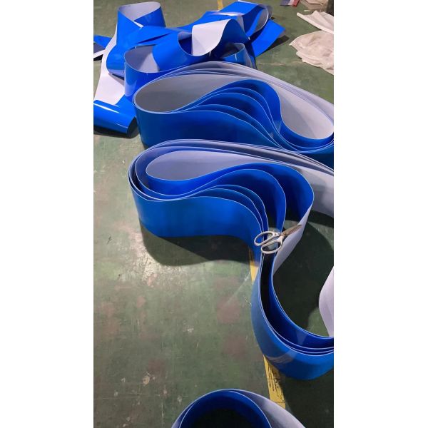 Buy Smooth Glossy Pvc Conveyor Belt Petrol Food Grade at wholesale prices