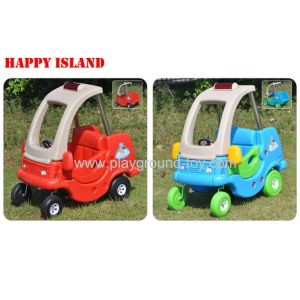 Quality Playground Plastic Toy Of Ride Playground Kids Dolls On Car For kindergarten Nursery School for sale
