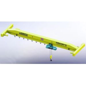 3T Single Girder Overhead Crane For Electric Traveling Rail