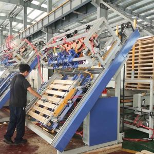 American Wooden Pallet Nailer Pallet Nailing Equipment For Sale