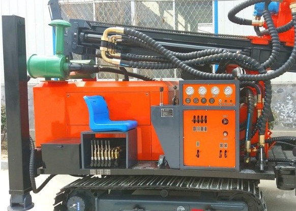 Buy Large Bore Well Drilling Machine ST350 For DTH Rock Layers at wholesale prices