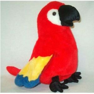 Quality Lovely Parrot Plush Toy for sale