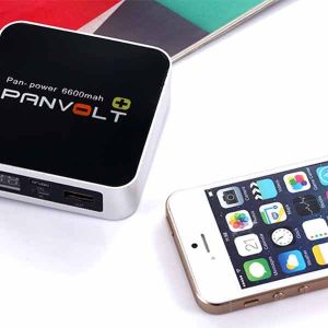 High capacity power bank 6600mah external power supply
