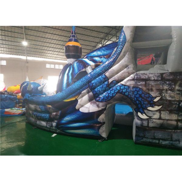 Buy Cool Professional Commercial Bounce House Combo Environmental Friendly at wholesale prices