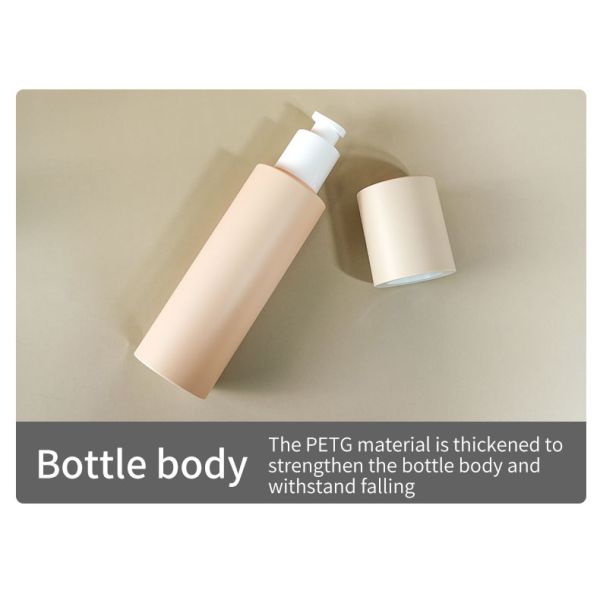 120ml 150ml PETG Bottle Duck Tip Pump Shampoo Bottle For Skincare