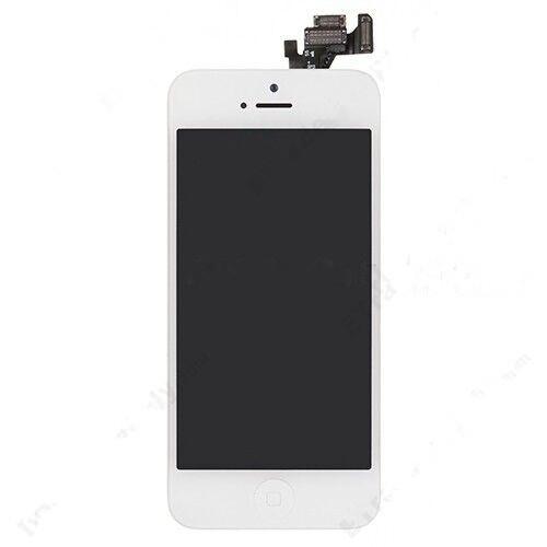 Buy For OEM Screen iPhone 5 LCD Display Assembly and Home Button Replacement - White - Grade A+ at wholesale prices