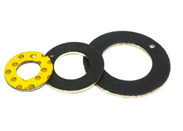 Buy Oilless Metal Sliding Plate & Washer POM Lead Free Flange Type LBMF at wholesale prices