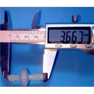 OD 8mm Diaphragm 1/4" PVDF Industrial Check Valves