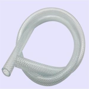 Flexible PVC Transparent Braided Reinforced Hose Polyester fiber braided