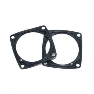 Custom 90 Shore A Neoprene Fireproof Silicone Rubber Gasket