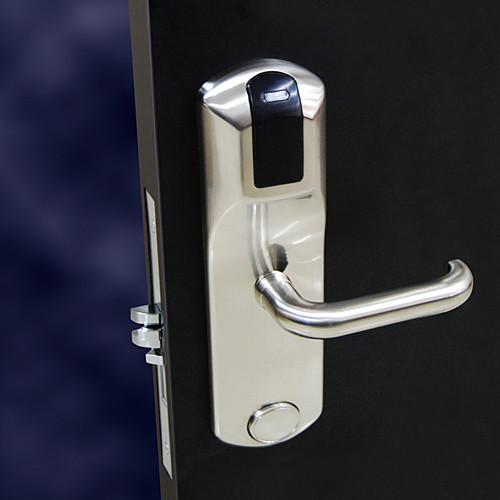 Buy 7 Series Electronic Door Locks , Zinic Alloy RFID Hotel Card Lock at wholesale prices