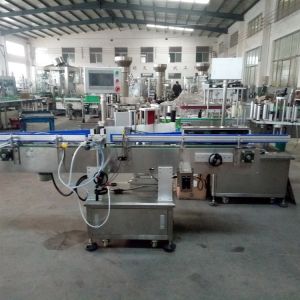 Good Quality Glass / Plastic Square Bottle Labeling Machine With Filling /