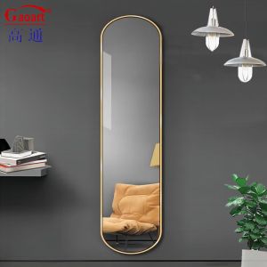 Gold Frame Dressing Mirror for Bedroom Decor