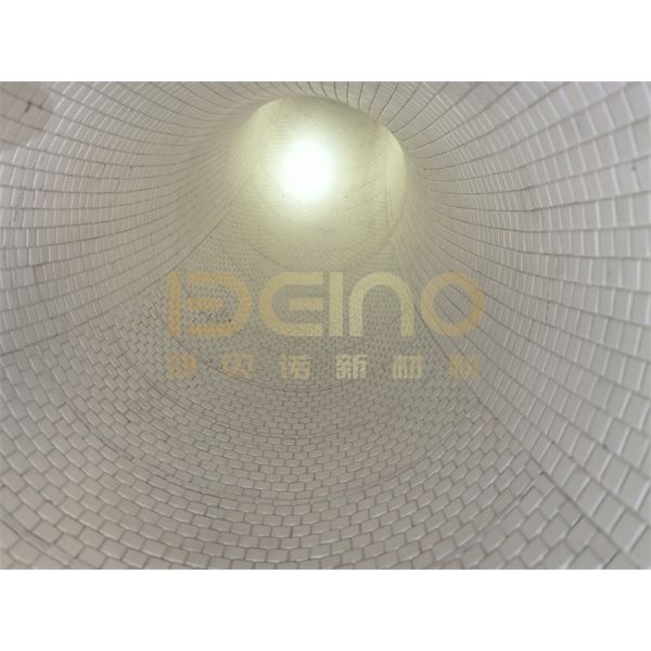 Wear resistant ceramic lined elbow for Power and Steel Industries