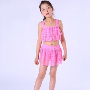 Three Pieces Summer Cute Girls Swimsuit