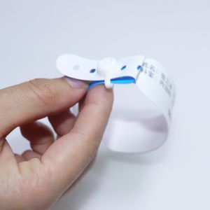 Wholesale Disposable Hospital Identification Wristbands Blank Inkjet Printed